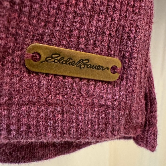 Eddie Bauer Long Sleeved Top in Mulberry SZ 2X - Picture 2 of 8